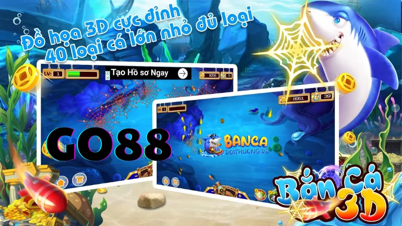 Hệ thống phần thưởng của bắn cá Go88